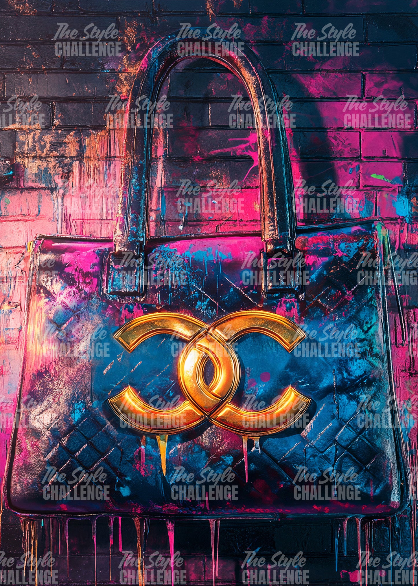 Iconic Designer Graffiti Art