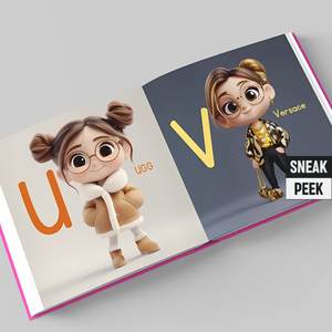 The Little Fashionista's Alphabet | Hardcover