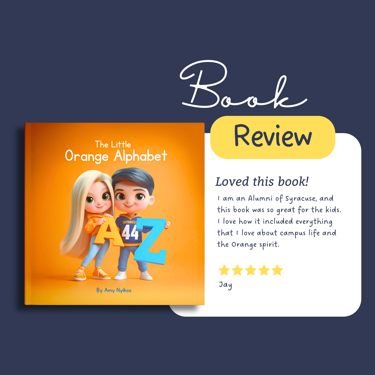 The Little Orange Alphabet: Children's ABC Book | Paperback