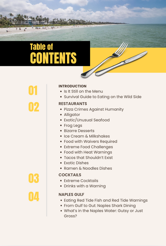 Naple Florida: Fear Factor Food Challenge | eBook